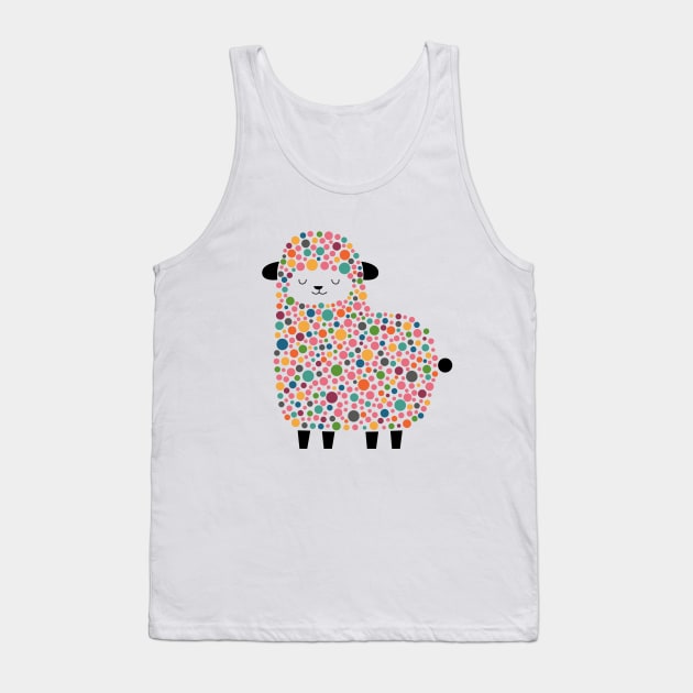 Bubble Sheep Tank Top by AndyWestface